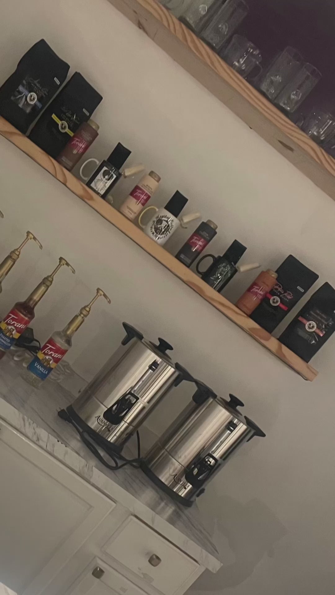 Load video: Custom Coffee Bar